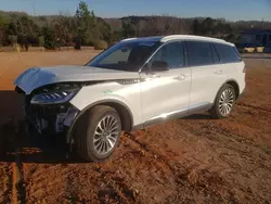 Salvage cars for sale at China Grove, NC auction: 2022 Lincoln Aviator Reserve