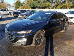 Chevrolet salvage cars for sale: 2021 Chevrolet Malibu LT