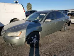 Salvage cars for sale at North Las Vegas, NV auction: 2008 Hyundai Sonata GLS