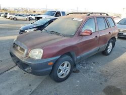 Salvage cars for sale at Van Nuys, CA auction: 2003 Hyundai Santa FE GLS