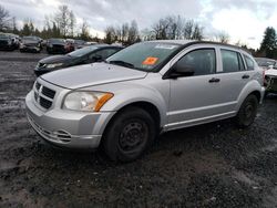 Salvage cars for sale at Portland, OR auction: 2009 Dodge Caliber SE