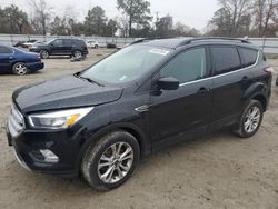 Salvage cars for sale from Copart Hampton, VA: 2018 Ford Escape SE