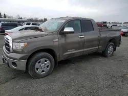 Salvage cars for sale at Antelope, CA auction: 2012 Toyota Tundra Double Cab SR5