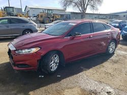 Salvage cars for sale from Copart Albuquerque, NM: 2016 Ford Fusion SE