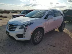 Salvage cars for sale at San Antonio, TX auction: 2018 Cadillac XT5 Luxury