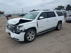 Salvage cars for sale at Newton, AL auction: 2017 Chevrolet Suburban C1500 Premier