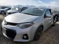 Salvage cars for sale at Magna, UT auction: 2016 Toyota Corolla L