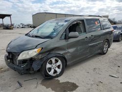 Salvage cars for sale at Wilmer, TX auction: 2013 Toyota Sienna LE