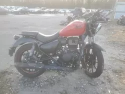 Salvage motorcycles for sale at Glassboro, NJ auction: 2022 Royal Enfield Motors Meteor 350