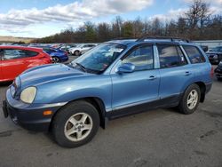 Salvage cars for sale at Brookhaven, NY auction: 2003 Hyundai Santa FE GLS