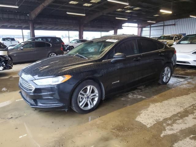 2018 Ford Fusion SE Hybrid