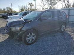 Salvage cars for sale at Riverview, FL auction: 2013 Honda CR-V EXL