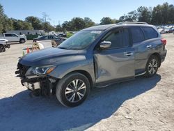 Salvage cars for sale at Ocala, FL auction: 2018 Nissan Pathfinder S