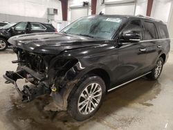 Salvage cars for sale at Avon, MN auction: 2018 Ford Expedition Limited