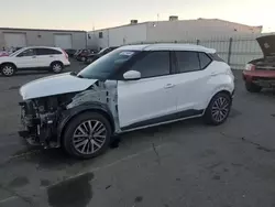 Salvage cars for sale at Vallejo, CA auction: 2021 Nissan Kicks SV