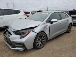 Salvage cars for sale at Elgin, IL auction: 2022 Toyota Corolla SE