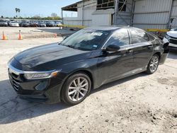 Salvage cars for sale at Corpus Christi, TX auction: 2022 Honda Accord LX