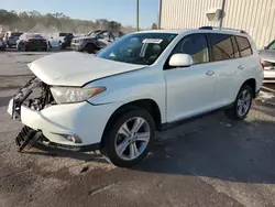 Salvage cars for sale at Apopka, FL auction: 2011 Toyota Highlander Limited