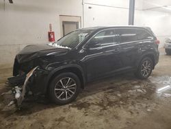 Toyota Highlander se salvage cars for sale: 2018 Toyota Highlander SE