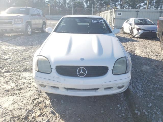 2001 Mercedes-Benz SLK 320