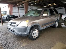 Salvage cars for sale at American Canyon, CA auction: 2004 Honda CR-V EX