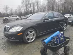 Mercedes-Benz salvage cars for sale: 2009 Mercedes-Benz S 550