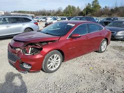 Salvage Cars with No Bids Yet For Sale at auction: 2018 Chevrolet Malibu LT