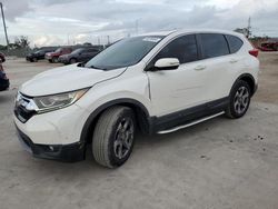 Honda cr-v ex salvage cars for sale: 2018 Honda CR-V EX