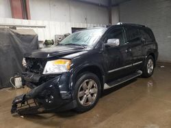 Nissan Armada salvage cars for sale: 2010 Nissan Armada Platinum