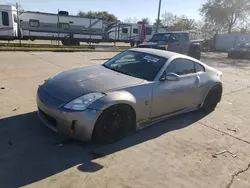 Salvage cars for sale at Sacramento, CA auction: 2003 Nissan 350Z Coupe