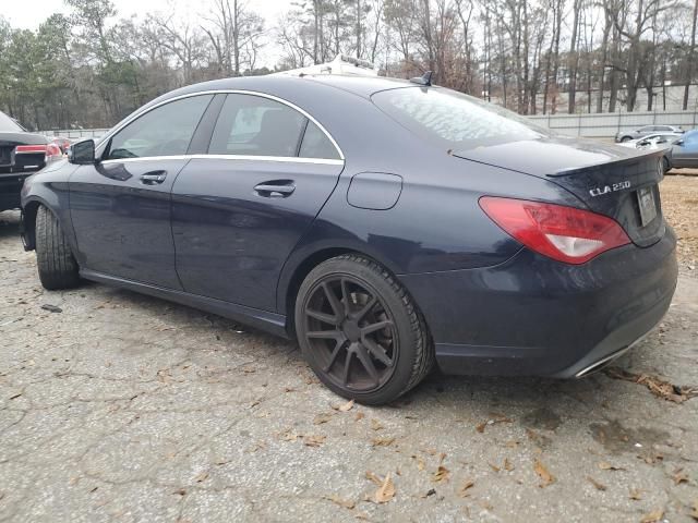 2018 Mercedes-Benz CLA 250