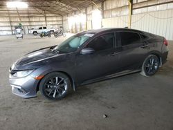 Honda salvage cars for sale: 2020 Honda Civic EX