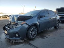 Salvage cars for sale at auction: 2015 Toyota Corolla L