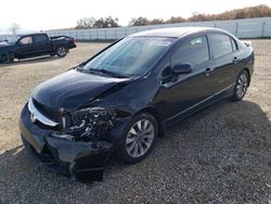 Salvage cars for sale at Anderson, CA auction: 2009 Honda Civic EXL