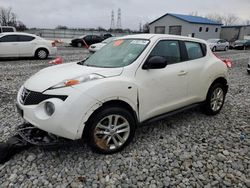 Salvage cars for sale at Barberton, OH auction: 2014 Nissan Juke S