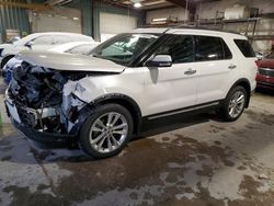 Salvage cars for sale at Eldridge, IA auction: 2018 Ford Explorer Limited