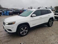 Jeep salvage cars for sale: 2019 Jeep Cherokee Limited