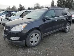 Vehiculos salvage en venta de Copart Graham, WA: 2010 Chevrolet Traverse LT