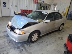 Salvage cars for sale at Martinez, CA auction: 2001 Toyota Corolla CE