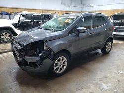 Salvage cars for sale at Kincheloe, MI auction: 2019 Ford Ecosport SE