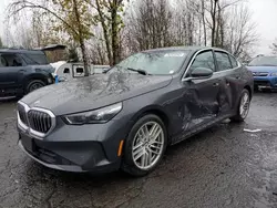 Salvage cars for sale at Portland, OR auction: 2024 BMW 530 XI