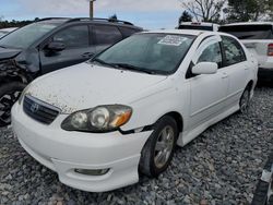 Carros salvage para piezas a la venta en subasta: 2007 Toyota Corolla CE