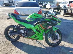 Salvage motorcycles for sale at Magna, UT auction: 2024 Kawasaki EX500 H