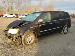 Salvage cars for sale from Copart Cicero, IN: 2016 Chrysler Town & Country Touring L