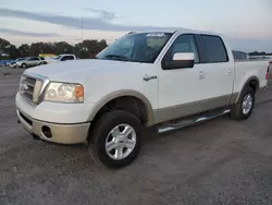 Ford salvage cars for sale: 2008 Ford F150 Supercrew