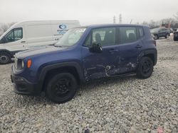 Salvage cars for sale at Barberton, OH auction: 2017 Jeep Renegade Sport