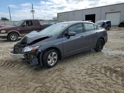 Salvage cars for sale from Copart Jacksonville, FL: 2014 Honda Civic LX