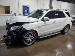 Salvage cars for sale at Blaine, MN auction: 2017 Mercedes-Benz GLE 63 AMG-S 4matic