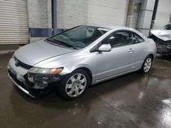 Honda salvage cars for sale: 2006 Honda Civic LX