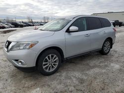 Salvage cars for sale at Rocky View County, AB auction: 2014 Nissan Pathfinder S